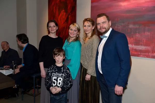 Baiba Ābelīte exhibition opening event